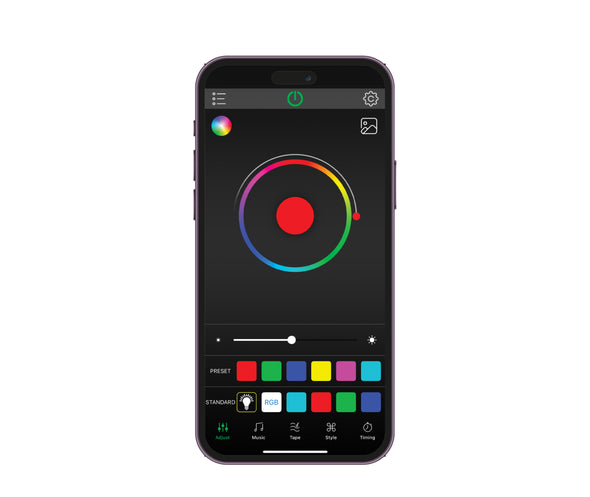 Bluetooth RGB rock light  اضاءة بلوتوث متعددة الالوان