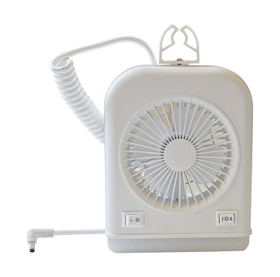 مروحة + اضاءة للخيمة fan and light for tent