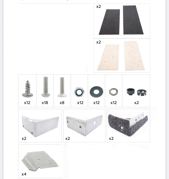 Drawers Wings الاطقم الجانبية