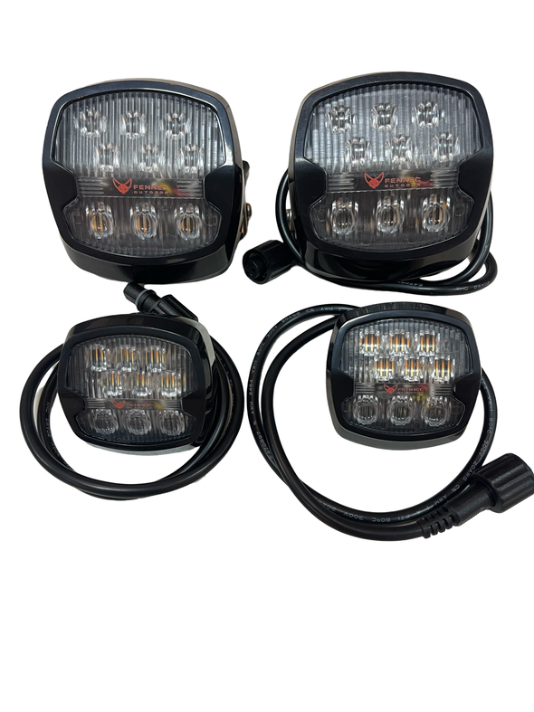 Multi task dual light اضاءة مع رموت
